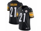 Mens Nike Pittsburgh Steelers #21 Robert Golden Vapor Untouchable Limited Black Team Color NFL Jersey