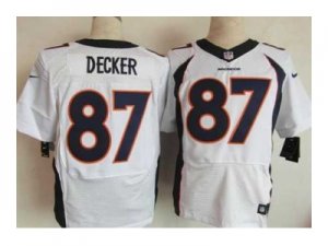 Nike denver broncos #87 eric decker white[new Elite]