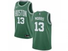 Men Nike Boston Celtics #13 Marcus Morris Green NBA Swingman Icon Edition Jersey