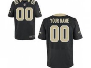 Men\'s Nike New Orleans Saints Customized Elite Team Color Jerseys