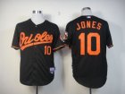 mlb jerseys baltimore orioles #10 jones black[2013 new]