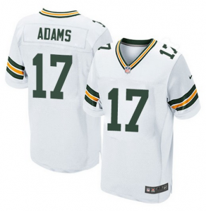 Nike jerseys green bay packers #17 adams white[Elite]