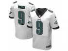 Mens Nike Philadelphia Eagles #9 Nick Foles Elite White NFL Jersey