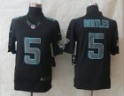 Nike Jacksonville Jaguars #5 Bortles Black Jerseys(Impact Limited)