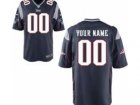 Men's Nike New England Patriots Customized Game Team Color Jerseys (S-4XL)