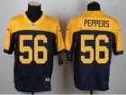 Nike Green Bay Packers #56 peppers yellow-blue jerseys[Elite]