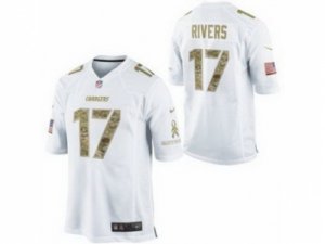 Nike San Diego Chargers #17 Philip Rivers White Jerseys[game USA]