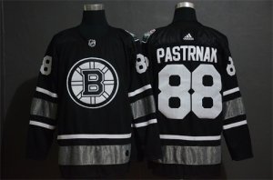 Bruins #88 David Pastrnak Black 2019 NHL All-Star Game Adidas Jersey