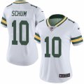 Women's Nike Green Bay Packers #10 Jacob Schum Limited White Rush NFL Jersey