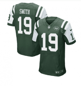 Nike New York Jets #19 Devin Smith green Men Stitched NFL Elite Jersey