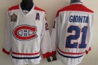 Montreal Canadiens #21 Gionta CH 2011 Heritage Classic Jersey Wh