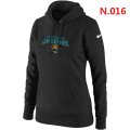 Women NEW Jacksonville Jaguars Heart & Soul Pullover Hoodie Light black