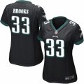 Women's Nike Philadelphia Eagles #33 Ron Brooks Limited Black Alternate NFL Jersey