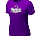 Women New England Patriots Purple T-Shirt