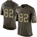 Nike Green Bay Packers #82 Richard Rodgers Green Salute to Service Jerseys(Limited)