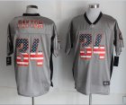 Nike Chicago Bears #34 Walter Payton grey Jerseys(Elite USA Flag Fashion)