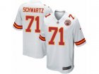 Nike Kansas City Chiefs #71 Mitchell Schwartz Game White NFL Jersey