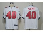 Nike NFL Tampa Bay Buccaneers #40 Mike Alstott white jerseys[Game]