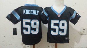 Nike Kids Carolina Panthers #59 Luke Kuechly black jerseys