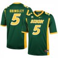 North Dakota State Bison 5 Robbie Grimsley Green College Football Jersey