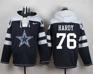 Nike Dallas Cowboys #76 Greg Hardy Navy Blue Player Pullover Hoodie