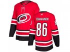 Youth Adidas Carolina Hurricanes #86 Teuvo Teravainen Red Home Authentic Stitched NHL Jersey