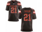 Nike Cleveland Browns #21 Jamar Taylor Elite Brown Team Color NFL Jersey