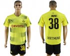 2017-18 Dortmund 38 BURKI Home Soccer Jersey