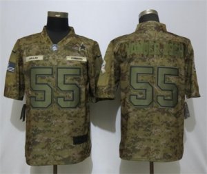 Nike Cowboys #55 Leighton Vader Esch Camo Salute To Service Limited Jersey