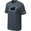 Carolina Panthers Sideline Legend Authentic Logo T-Shirt Grey