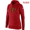 Women New Orleans Saints Heart & Soul Pullover Hoodie red