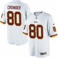 Mens Nike Washington Redskins #80 Jamison Crowder Limited White NFL Jersey