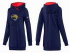 Women Jacksonville Jaguars Logo Pullover Hoodie-050