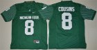 Michigan State Spartans #8 Kirk Cousins Green College Jersey