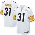 Mens Nike Pittsburgh Steelers #31 Ross Cockrell Game White NFL Jersey