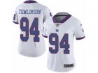 Women Nike New York Giants #94 Dalvin Tomlinson Limited White Rush NFL Jersey
