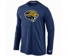 Nike Jacksonville Jaguars Logo Long Sleeve T-Shirt D.Blue