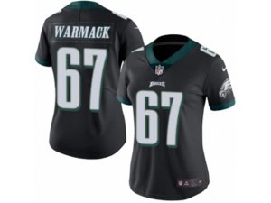 Women Nike Philadelphia Eagles #67 Chance Warmack Limited Green Rush NFL Jersey