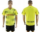 2017-18 Dortmund Home Soccer Jersey