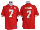 Nike NFL Kansas City Chiefs #7 Matt Cassel Red Game Jerseys