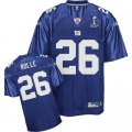 New York Giants #26 Rolle 2012 Super Bowl XLVI Blue