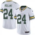 Nike Green Bay Packers #24 Quinten Rollins White Mens Stitched NFL Limited Rush Jersey