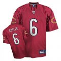 nfl chicago bears 6 cutler red[qb practice jersey]