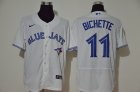 Blue Jays #11 Bo Bichette White 2020 Nike Cool Base Jersey