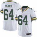 Mens Nike Green Bay Packers #64 Mike Pennel Limited White Rush NFL Jersey