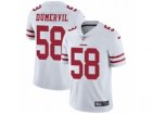 Nike San Francisco 49ers #58 Elvis Dumervil White Vapor Untouchable Limited Player NFL Jersey