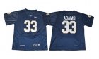 Norte Dame Fighting Irish #33 Adams blue jersey