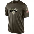 Mens New York Knicks Salute To Service Nike Dri-FIT T-Shirt