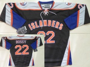 nhl new york islanders #22 bossy black