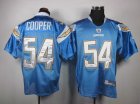 nfl san diego chargers #54 cooper lt.blue